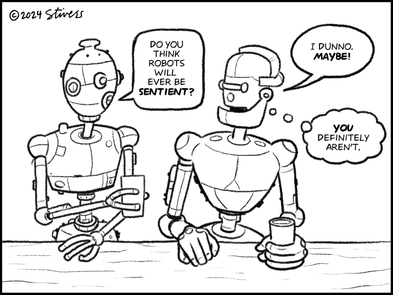 Will robots ever become sentient?